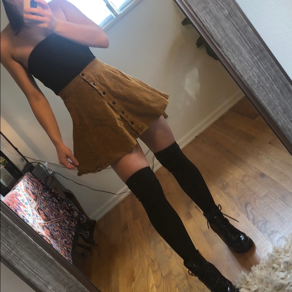 Suede Brandy Melville skirt